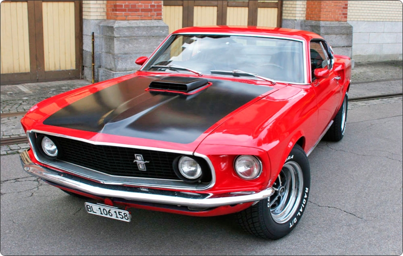 1969 Ford Mustang Mach 1 428 Cobra Jet